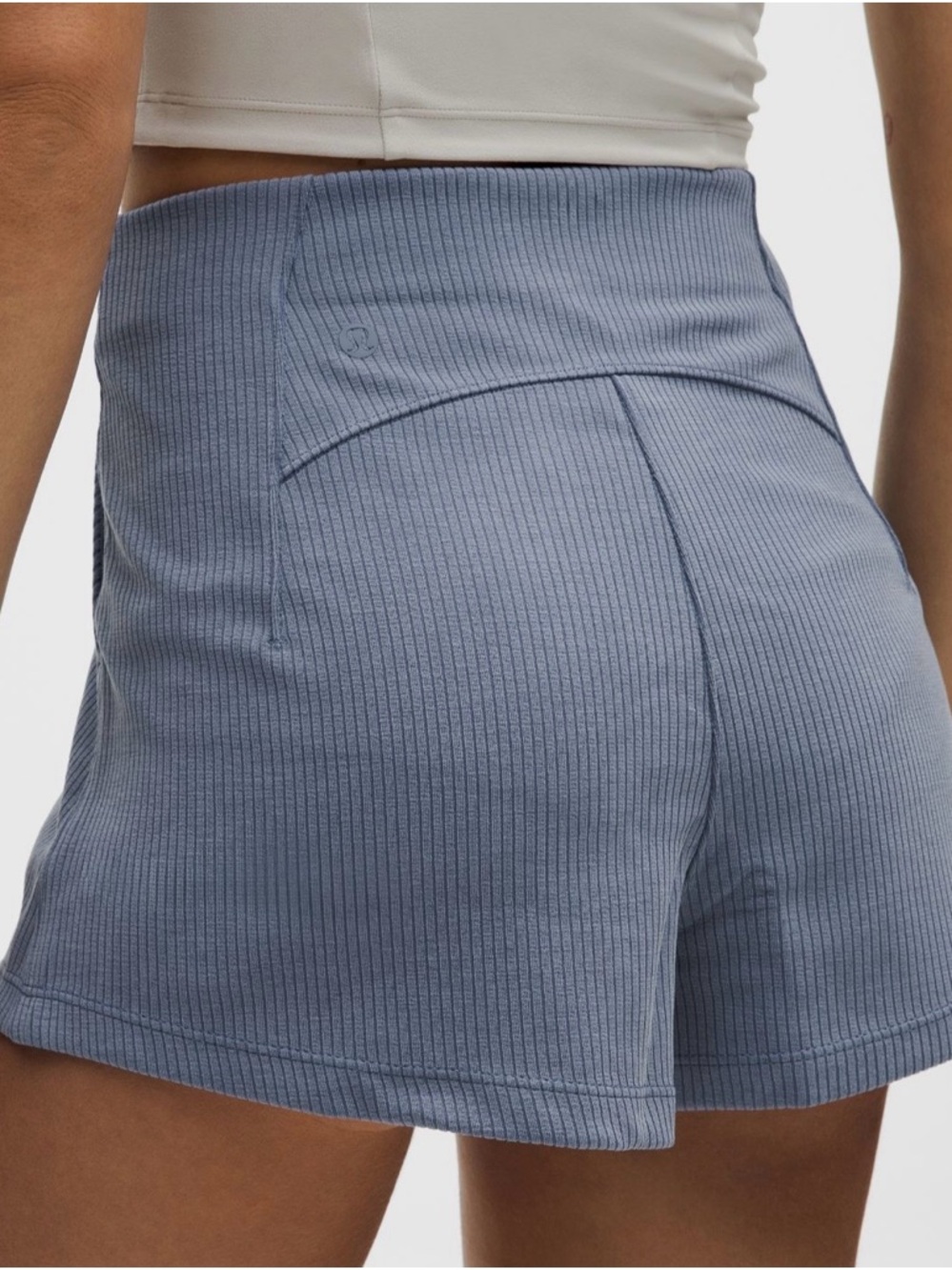 Lululemon Ribbed Softstream High Rise 2" Shorts - Picture 3 of 6